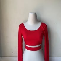 baju wanita merah